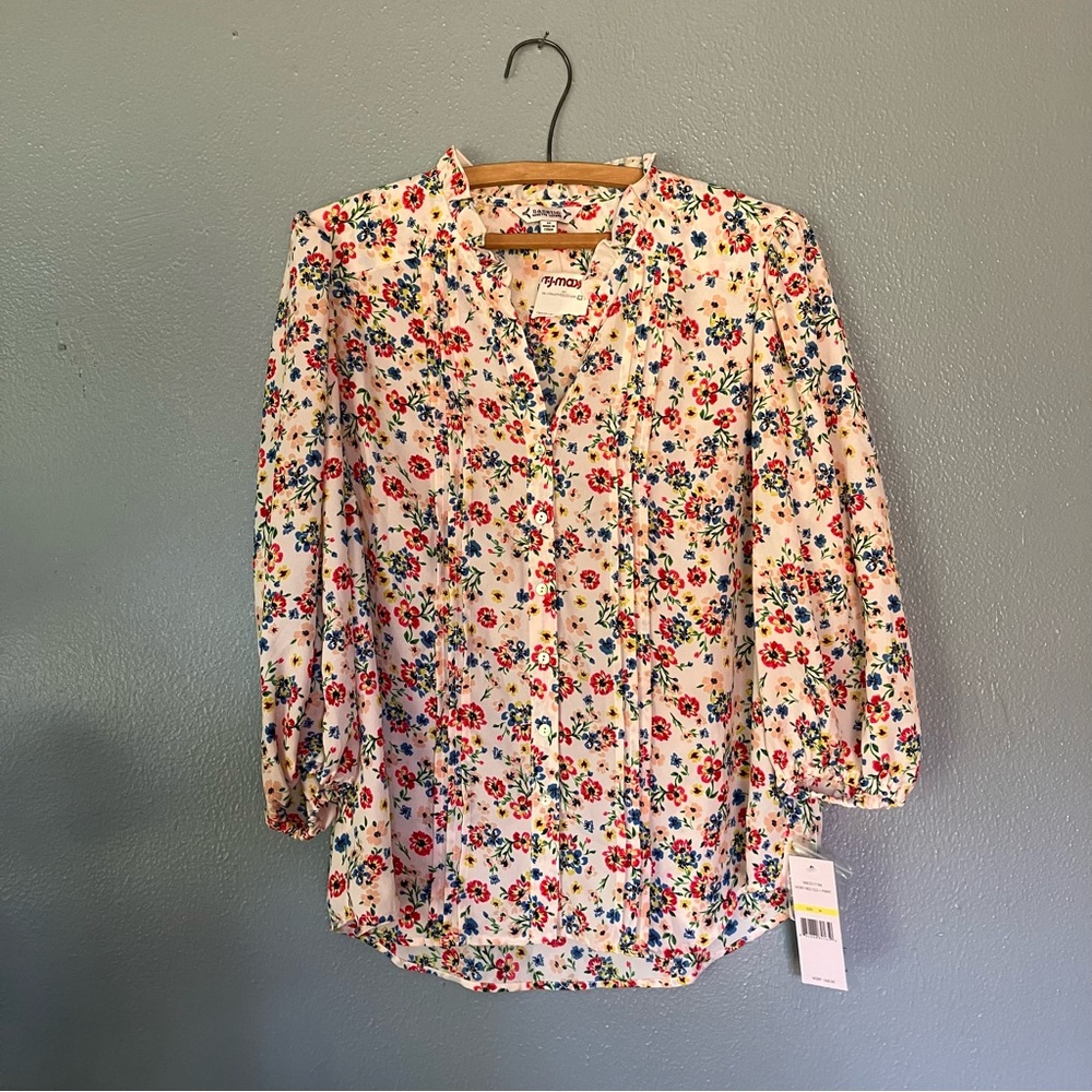 Anna Multicolor Floral Blouse